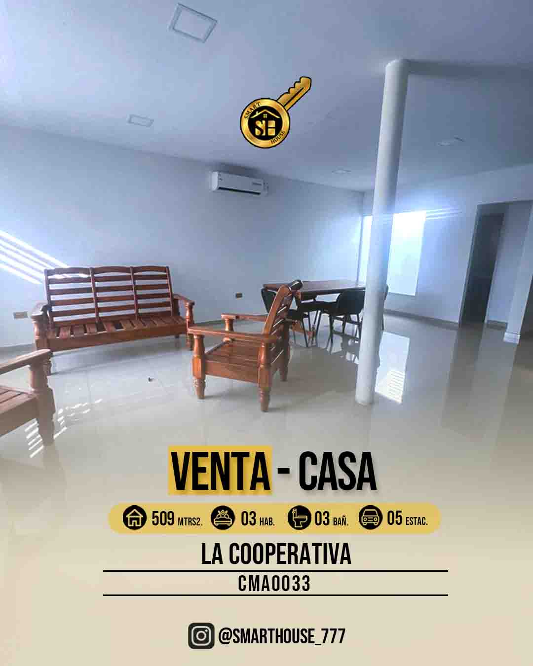 CASA VENTA LA COOPERATIVA